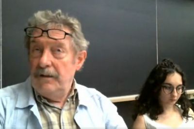 Silvio Cattarina e alcuni ragazzi della Comunità incontrano gli studenti della facoltà di Medicina - Università di Ferrara