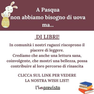 A Pasqua non uova... ma libri!