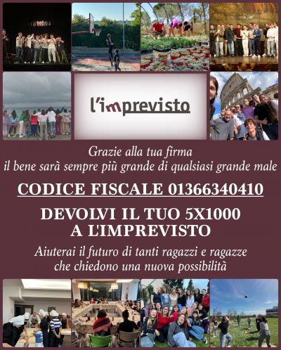 DEVOLVI IL TUO 5X1000 A L'IMPREVISTO